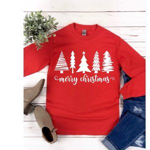 Merry Christmas  Long Sleeve Graphic Tee